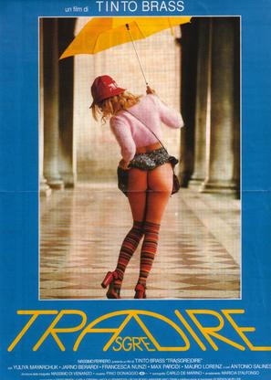 Trasgredire - Italian Movie Poster (thumbnail)