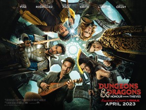 Dungeons &amp; Dragons: Honor Among Thieves - British Movie Poster (thumbnail)