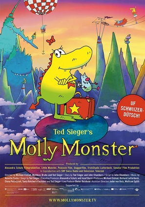 Ted Sieger&#039;s Molly Monster - Der Kinofilm - Swiss Movie Poster (thumbnail)