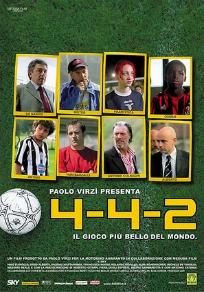 4-4-2 - Il gioco pi&ugrave; bello del mondo - Italian poster (thumbnail)