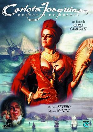 Carlota Joaquina - Princesa do Brazil - Brazilian DVD movie cover (thumbnail)