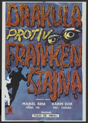 Los monstruos del terror - Yugoslav Movie Poster (thumbnail)