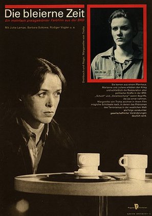 Bleierne Zeit, Die - German Movie Poster (thumbnail)