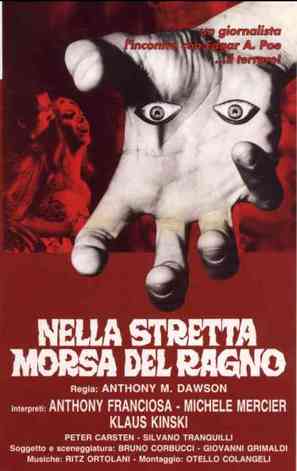 Nella stretta morsa del ragno - Italian VHS movie cover (thumbnail)