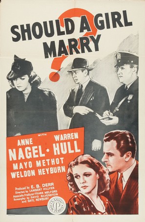 Should a Girl Marry? - Movie Poster (thumbnail)