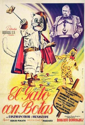 El gato con botas - Mexican Movie Poster (thumbnail)