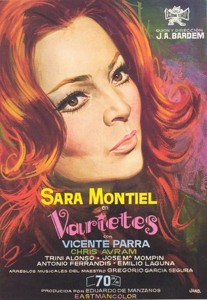 Variet&eacute;s - Spanish Movie Poster (thumbnail)