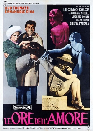 Le ore dell&#039;amore - Italian Movie Poster (thumbnail)