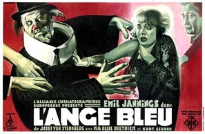 Der blaue Engel - French Movie Poster (thumbnail)