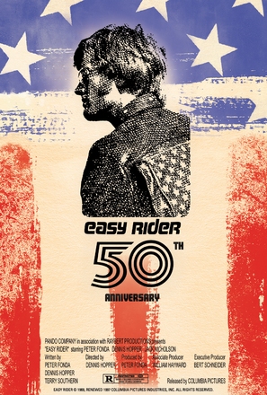 Easy Rider - Re-release movie poster (thumbnail)
