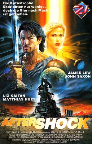 Aftershock - German VHS movie cover (thumbnail)