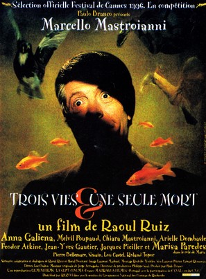 Trois vies &amp; une seule mort - French Movie Poster (thumbnail)