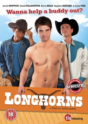 Longhorns - British DVD movie cover (thumbnail)