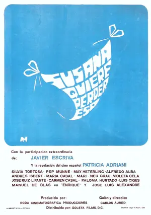 ¡Susana quiere perder... eso! Poster