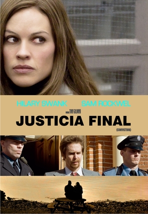 Conviction - Argentinian DVD movie cover (thumbnail)