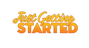 Just Getting Started - Logo (thumbnail)