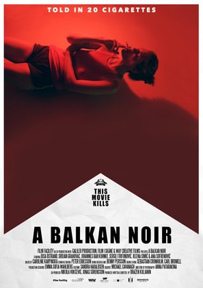 A Balkan Noir - Swedish Movie Poster (thumbnail)