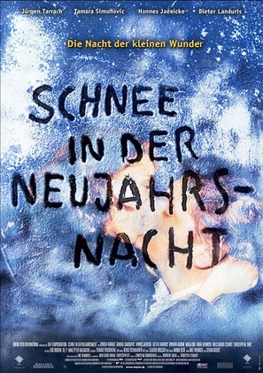 Schnee in der Neujahrsnacht - German Movie Poster (thumbnail)