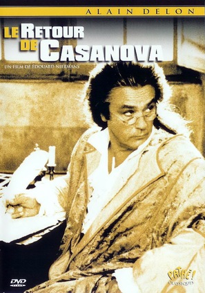 Le retour de Casanova - French DVD movie cover (thumbnail)