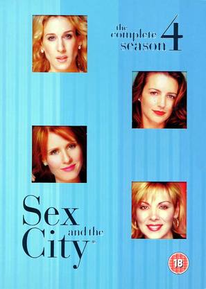 &quot;Sex and the City&quot; - British DVD movie cover (thumbnail)