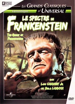 The Ghost of Frankenstein - French DVD movie cover (thumbnail)