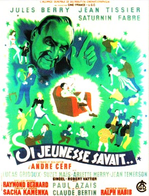 Si jeunesse savait... - French Movie Poster (thumbnail)