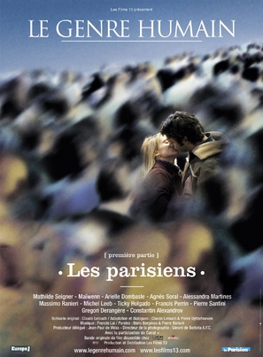 Genre humain - 1&egrave;re partie: Les parisiens, Le - French poster (thumbnail)