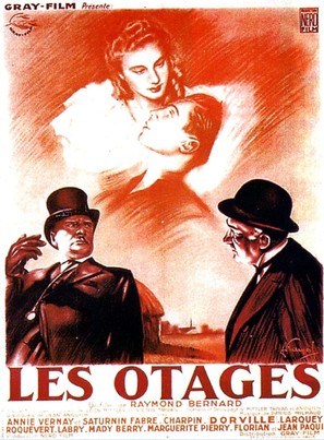 Les otages - French Movie Poster (thumbnail)