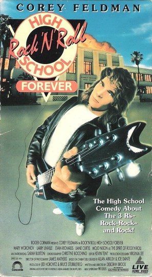 Rock &#039;n&#039; Roll High School Forever - VHS movie cover (thumbnail)