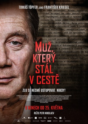Muz, kter&yacute; st&aacute;l v ceste - Czech Movie Poster (thumbnail)