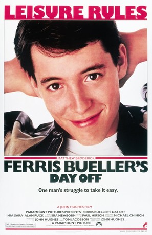 Ferris Bueller's Day Off - Movie Poster (thumbnail)