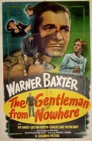 The Gentleman from Nowhere - Movie Poster (thumbnail)