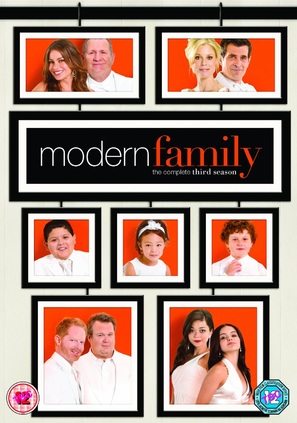 &quot;Modern Family&quot; - British DVD movie cover (thumbnail)
