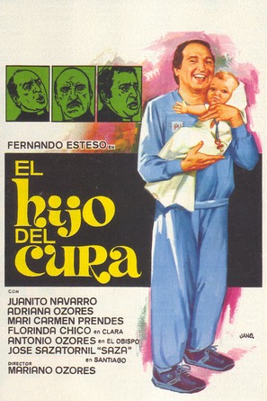 Hijo del cura, El - Spanish Movie Poster (thumbnail)