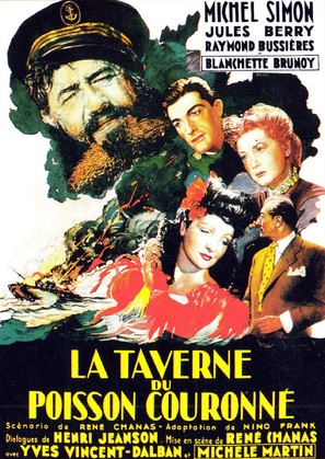 La taverne du poisson couronn&eacute; - French Movie Poster (thumbnail)