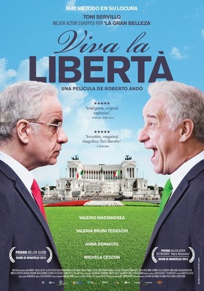 Viva la libert&aacute; - Spanish Movie Poster (thumbnail)