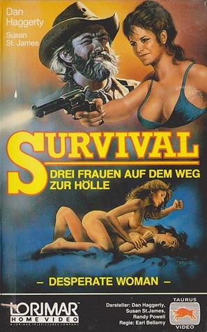 Desperate Women - German VHS movie cover (thumbnail)