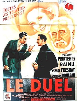 Le duel - French Movie Poster (thumbnail)