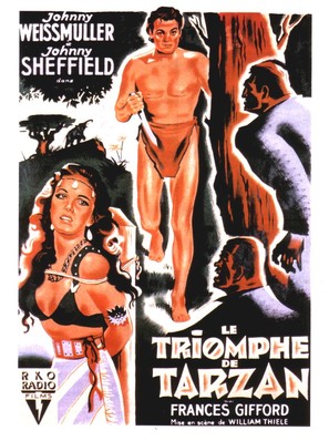 Tarzan Triumphs - French Movie Poster (thumbnail)