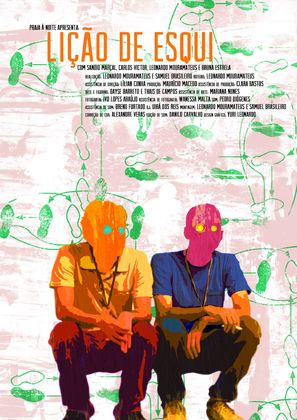Li&ccedil;&atilde;o de Esqui - Brazilian Movie Poster (thumbnail)