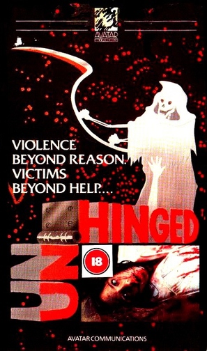 Unhinged - British VHS movie cover (thumbnail)