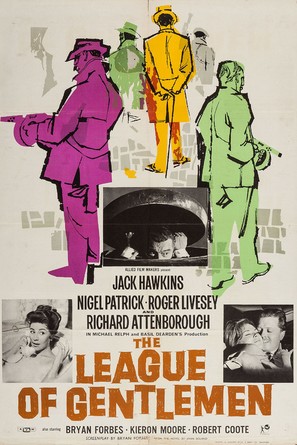 The League of Gentlemen - British Movie Poster (thumbnail)