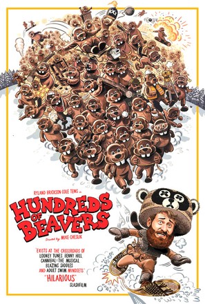 Hundreds of Beavers - Movie Poster (thumbnail)