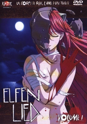 &quot;Elfen Lied&quot; - French DVD movie cover (thumbnail)