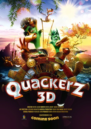 Quackerz - Russian Movie Poster (thumbnail)
