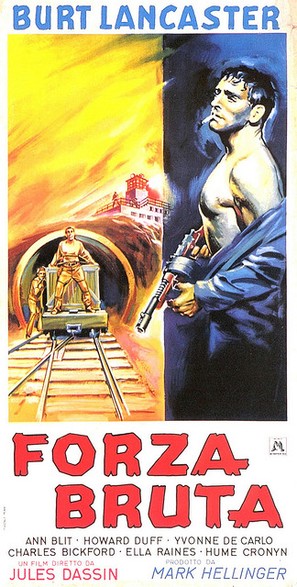 Brute Force - Italian Movie Poster (thumbnail)