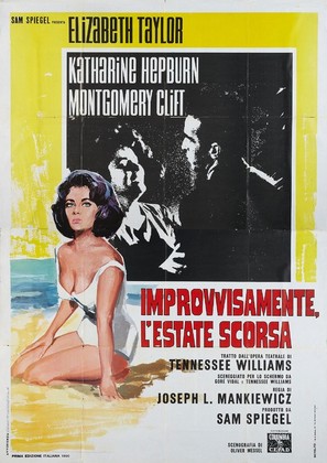 Suddenly, Last Summer - Italian Movie Poster (thumbnail)