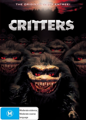 Critters - Australian DVD movie cover (thumbnail)