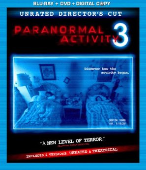 Paranormal Activity 3 - Blu-Ray movie cover (thumbnail)