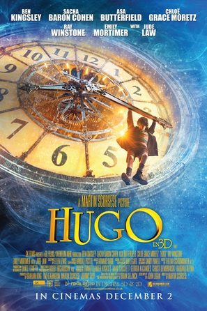 Hugo - British Movie Poster (thumbnail)